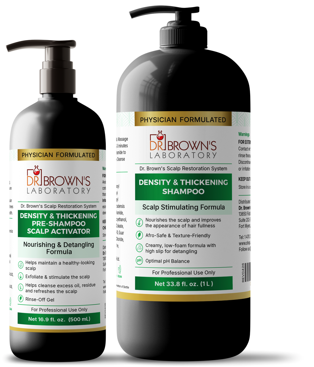 Growth & Density System™ – Stylist/Barber Professional Bundle