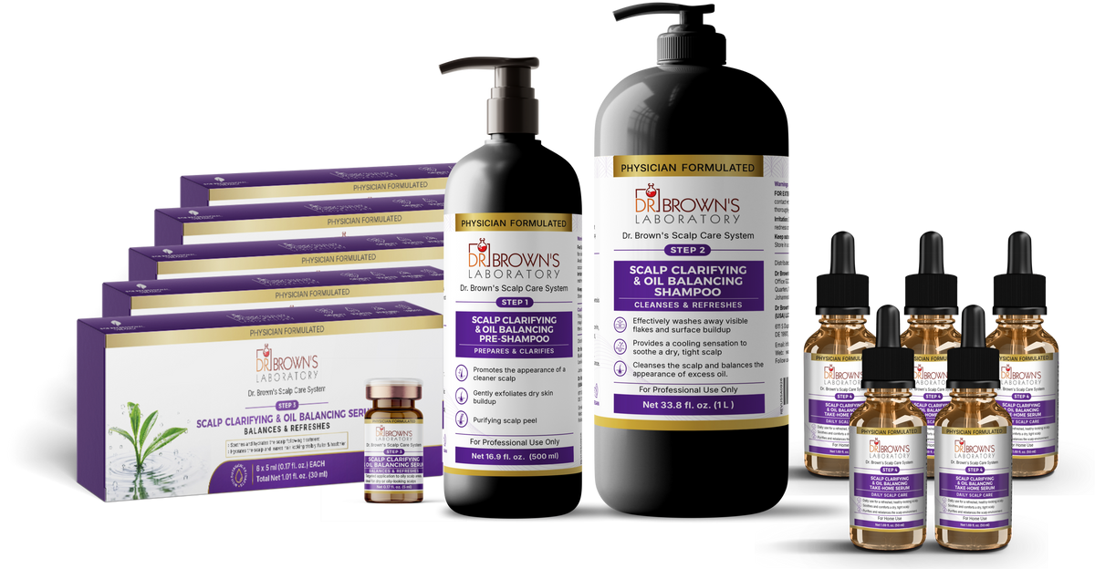 Anti-Flake & Seborrheic Balancing System™ – Clinical Professional Bundle