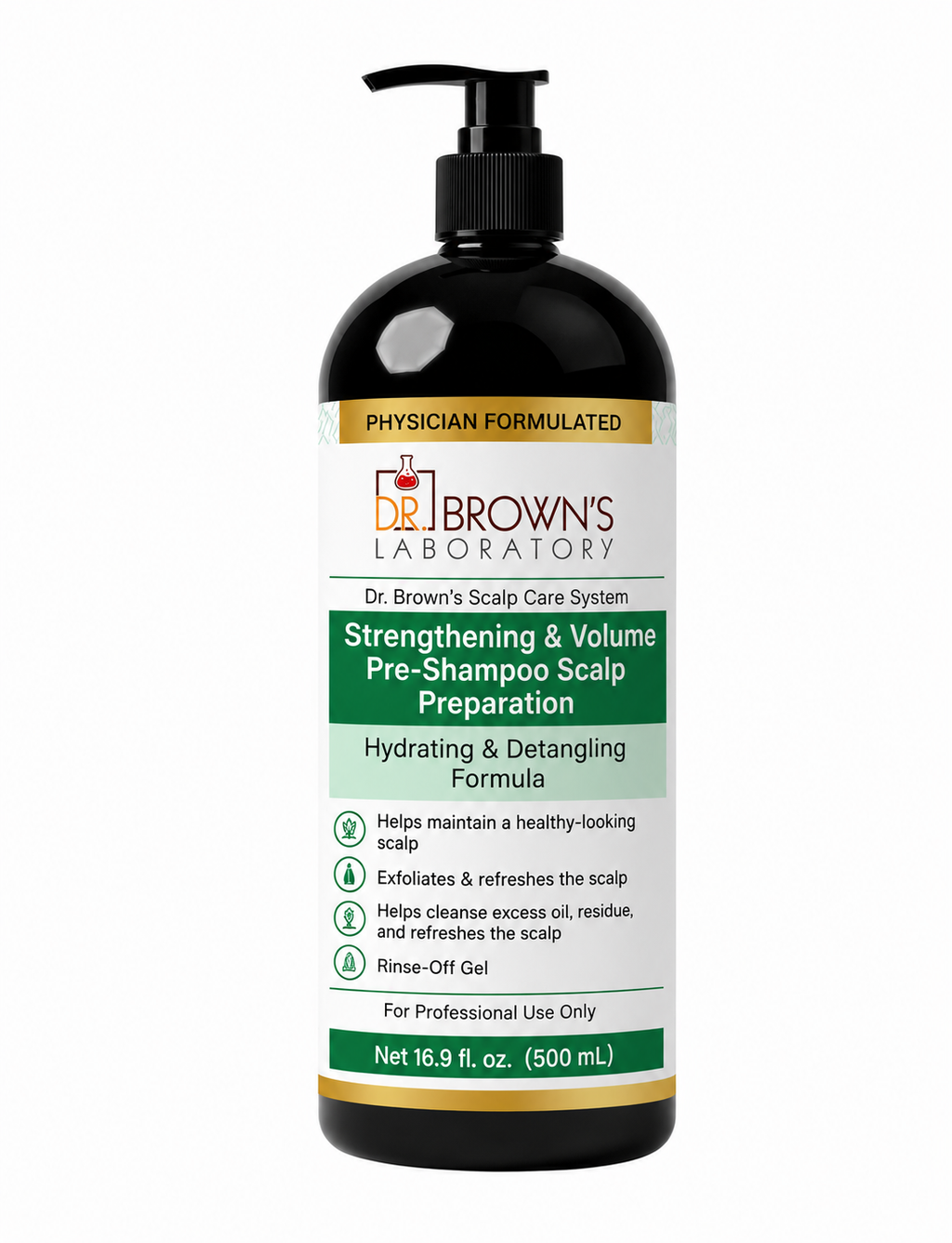 Growth & Density Pre-shampoo Scalp Activator " Professional Use" 500ml
