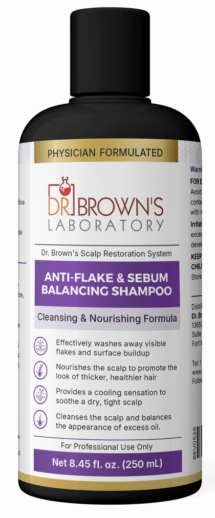 Anti-Flake & Seborrheic Balancing Shampoo " Professional Use" 250ML