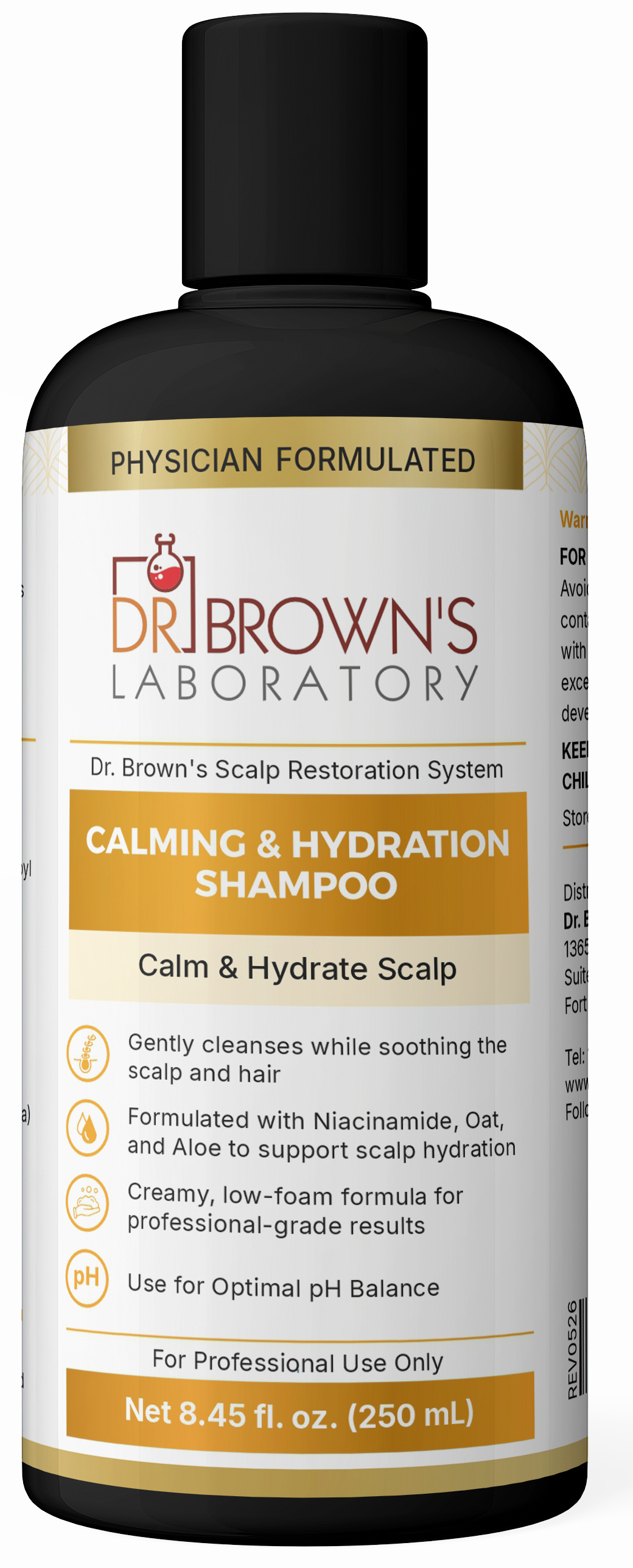 Calming & Anti-Inflammatory Shampoo " Professional Use" 250ml