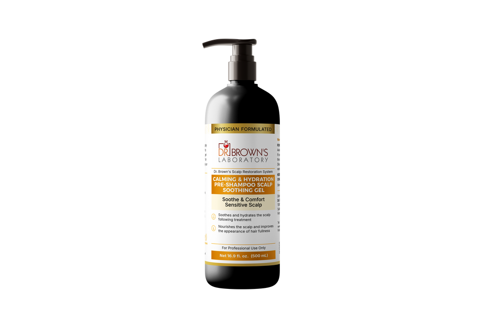 Calming & Anti-Inflammatory Pre-Shampoo Scalp Soothing Gel " Professional Use - 500ml