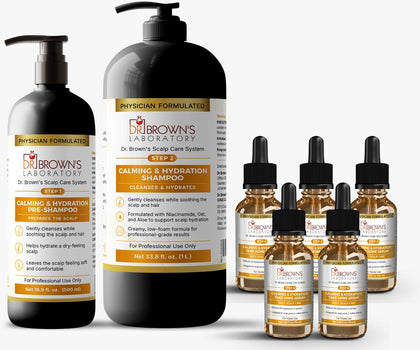 Calming&Hydration without Vial– Stylist/Barber Professional Bundle