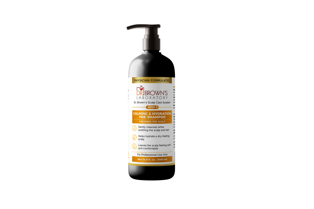 Calming & Anti-Inflammatory Pre-Shampoo Scalp Soothing Gel " Professional Use - 500ml