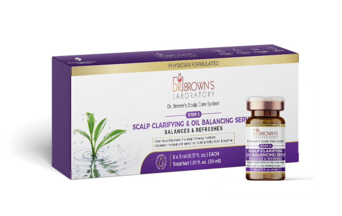 Anti-Flake & Seborrheic Balancing Vials " Professional Use" 5ml*6 pcs one box